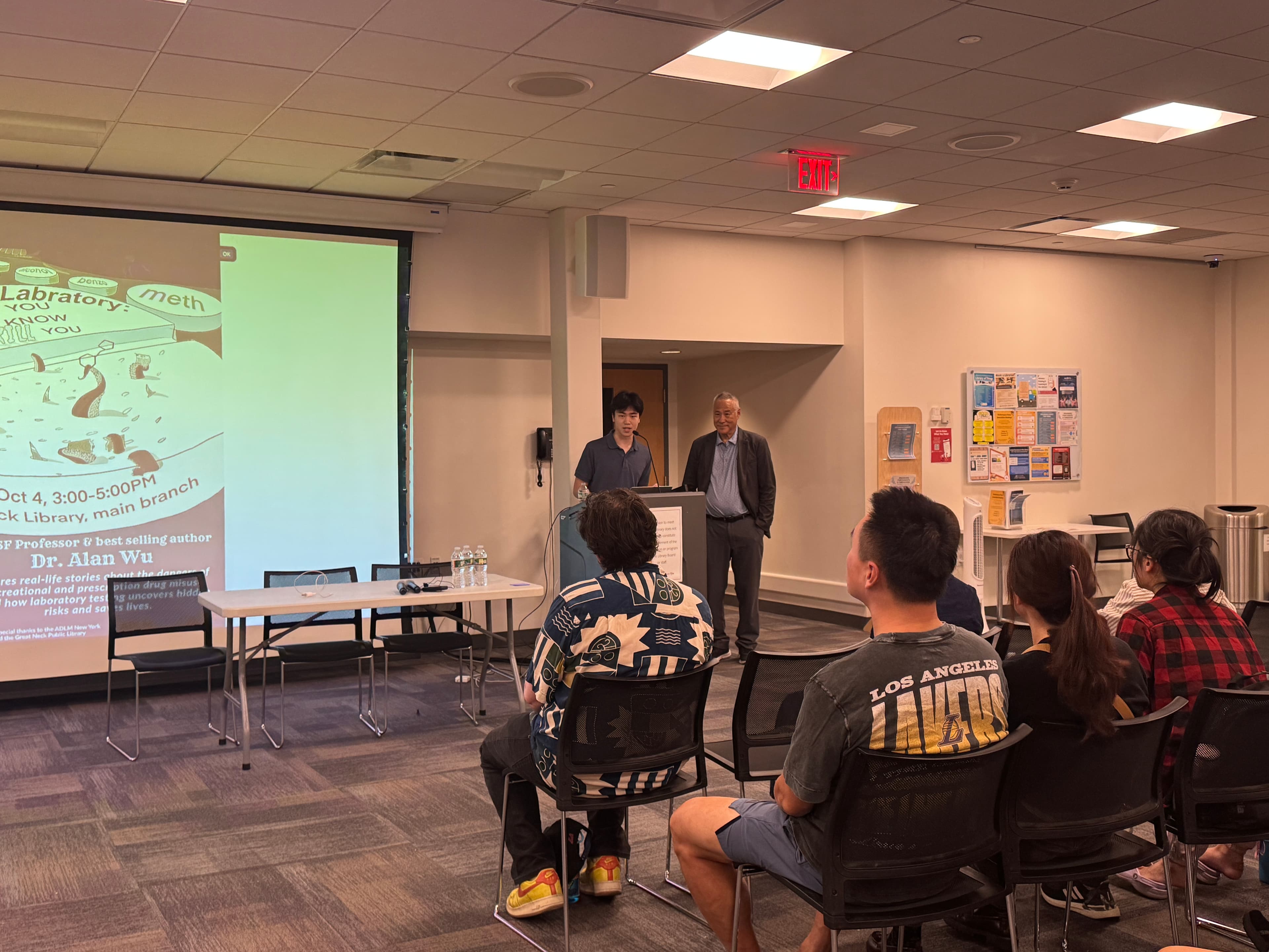 Seminar with Dr. Alan Wu