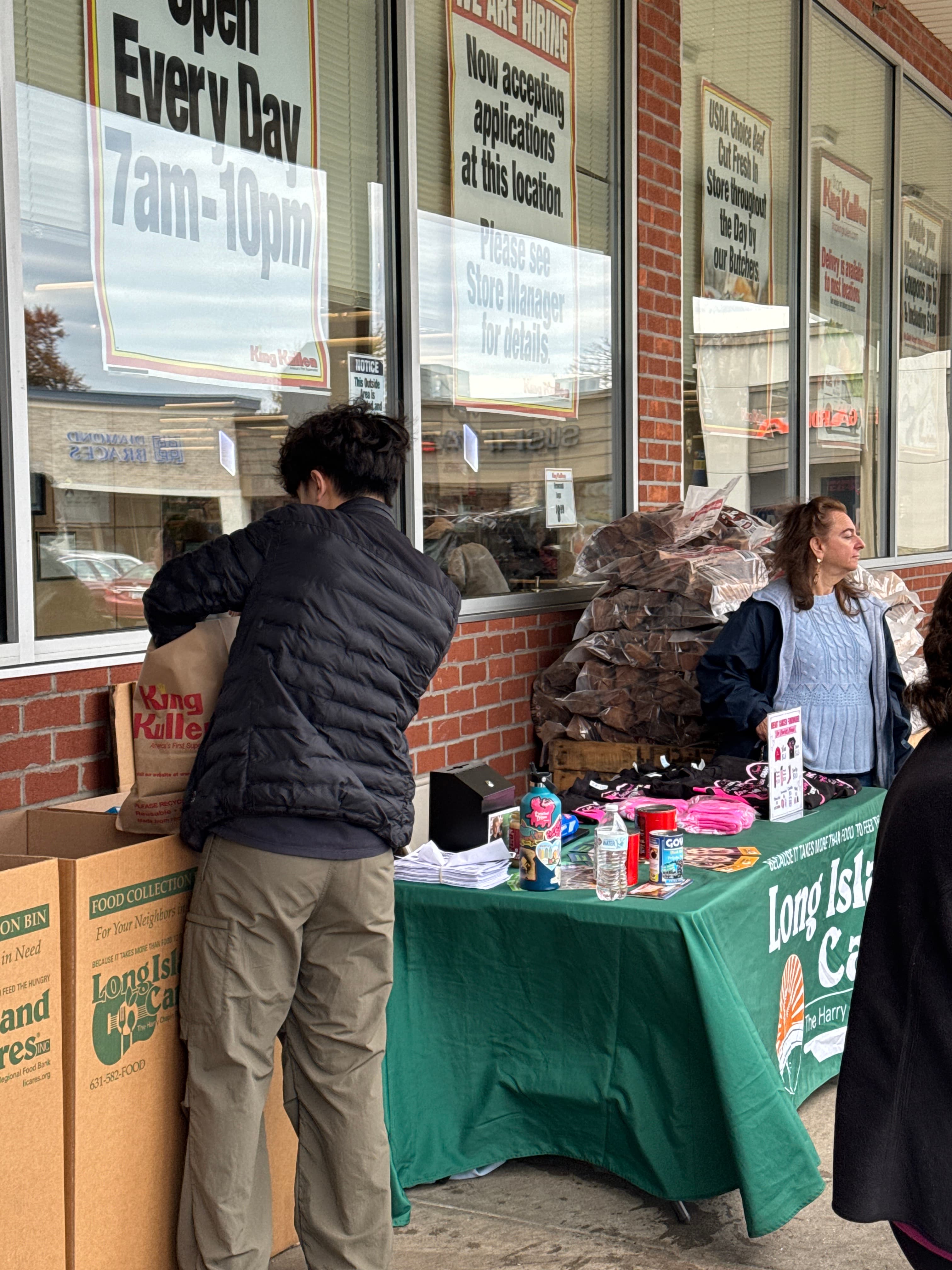 Food Drive & Cancer Awareness