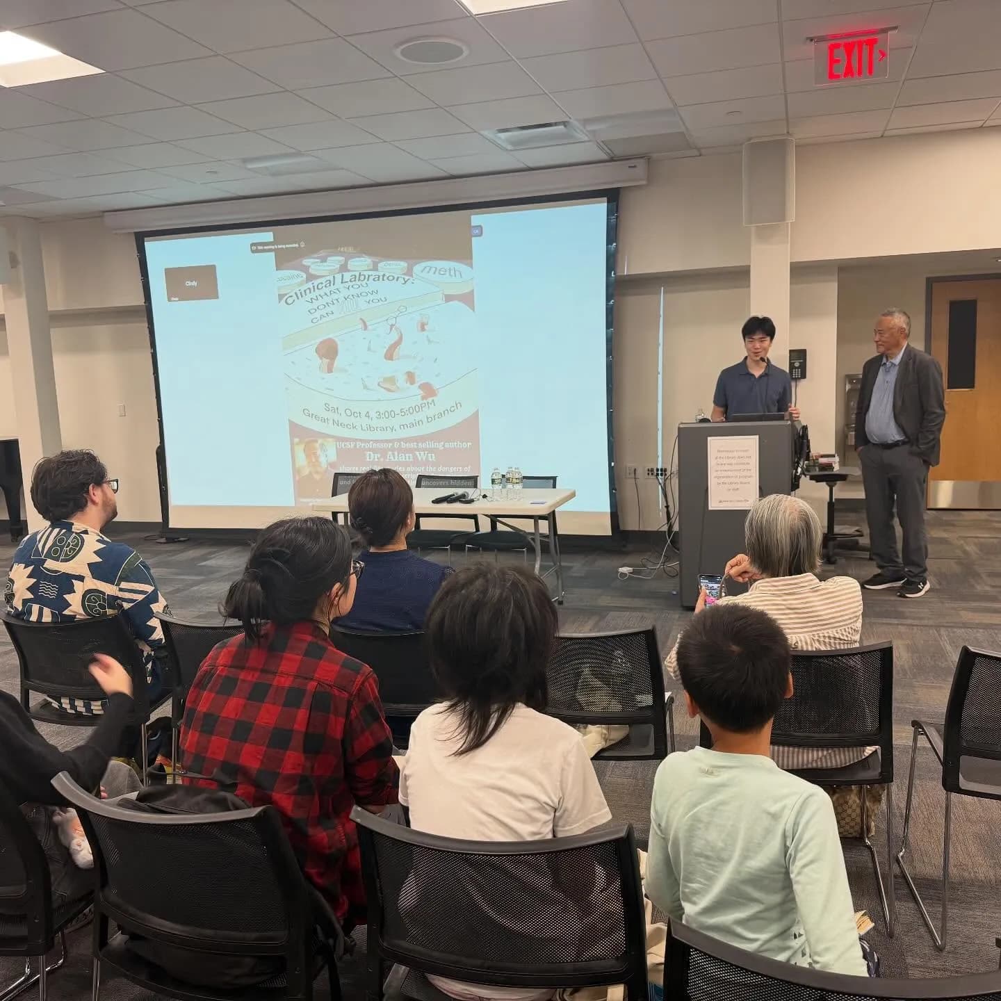 The seminar presentation